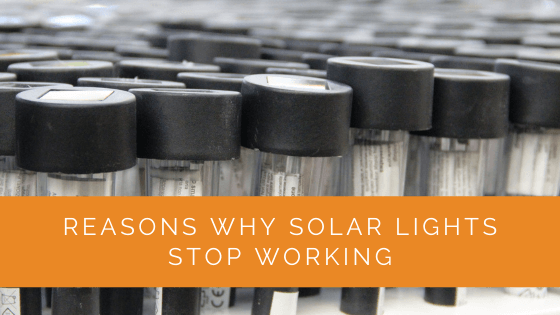 Reasons Why Solar Lights Stop Working