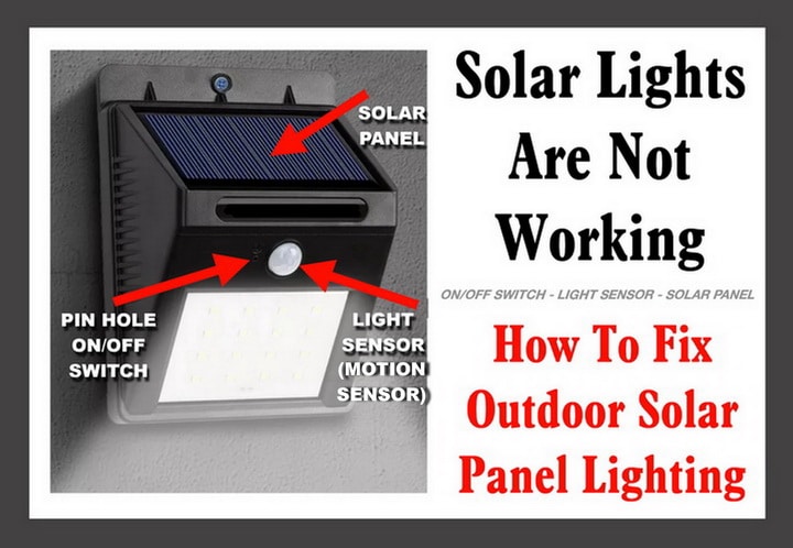 How to Fix your Solar Lights,