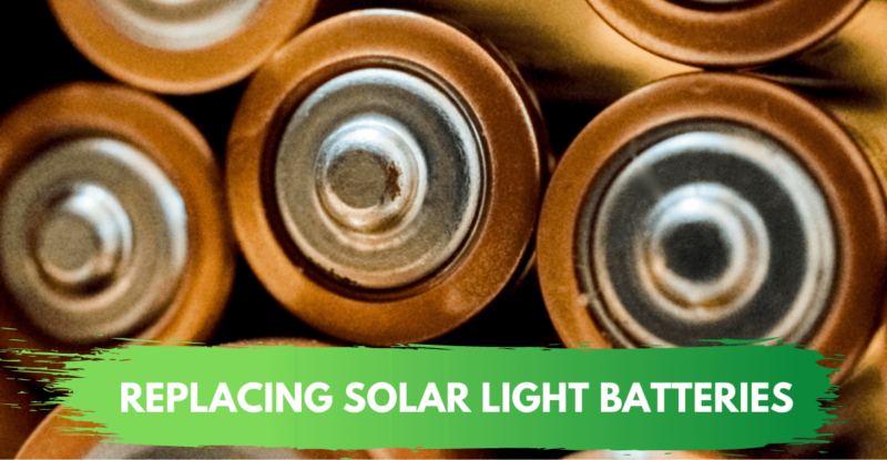 How to Replace Solar Light Batteries