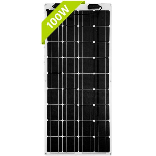 Newpowa 100W 100 Watts Semi-flex Solar Panel